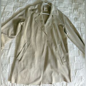 Pull&Bear Beige Long Coat